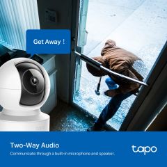 TP-Link TAPO C222 Ev Güvenliği İçin PAN/TILT AI Kablosuz Kamera