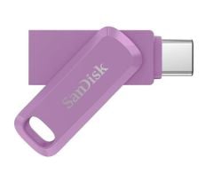 SanDisk Ultra Dual Drive Go 256GB SDDDC3-256G-G46L USB & Type-C Flash Bellek Lavanta