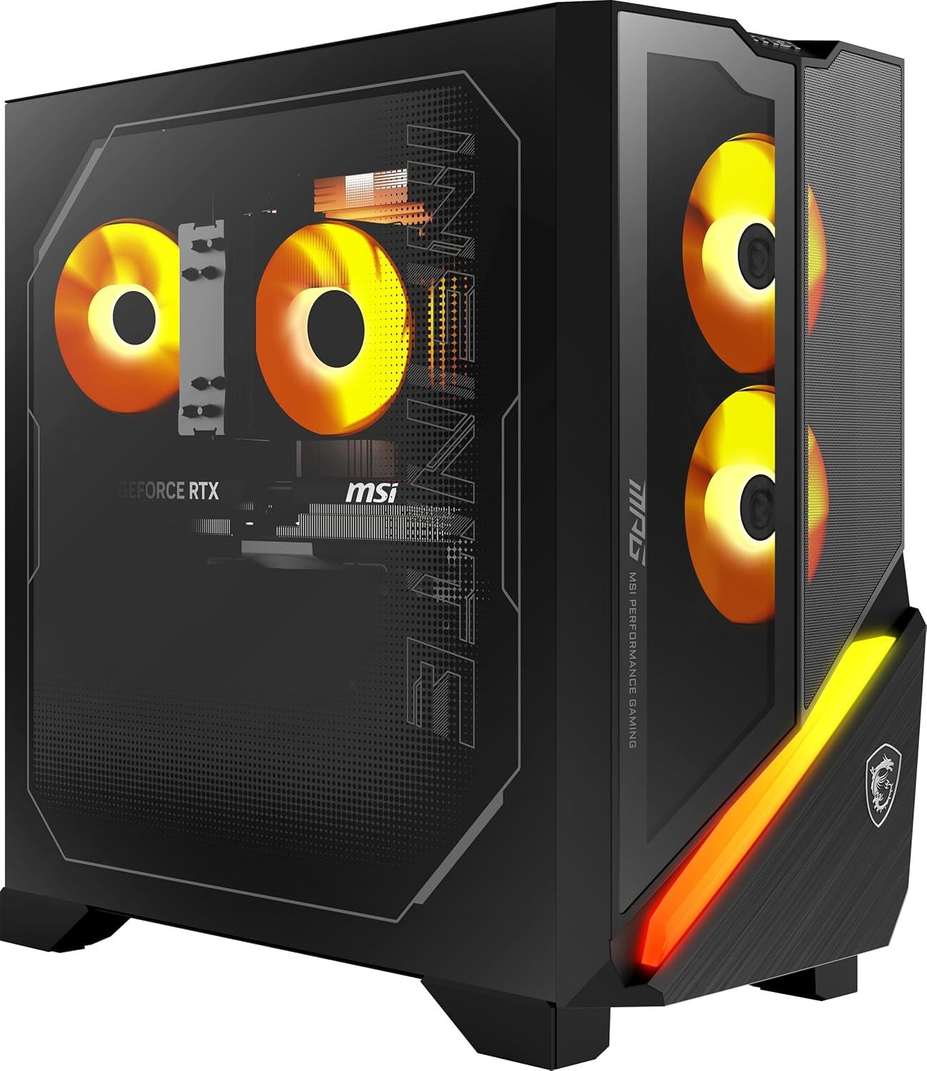MSI MPG INFINITE Z3 9NVRR9-285EU 16GB NVIDIA GeForce RTX5070 Ti RYZEN 9 9900X 32GB DDR5 2TB SSD W11 GAMING MASAÜSTÜ PC