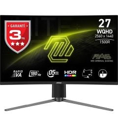 MSI MAG 27CQ6PF 27''  WQHD CURVE RAPID VA 180HZ 0.5MS FREESYNC GAMING MONITÖR