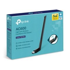 TP-Link Archer T2U Plus 600 Mbps Yüksek Kazançlı Kablosuz Dual Band USB Adaptör