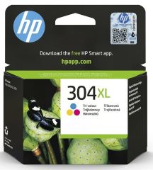 HP 304XL Siyah N9K08AE + HP 304XL Renkli N9K07AE Orijinal Kartuş Seti