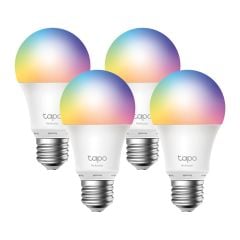 TP-Link Tapo L530E(4-Pack) Ayarlanabilir Işık Seviyeli Renkli Akıllı Wi-Fi Led Ampul (4'lü Paket)