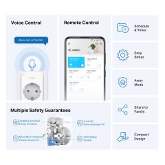 TP-Link Tapo P100(2-Pack) Minş Wi-Fi Akıllı Priz (2'li Paket)