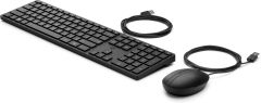 HP 320MK Kablolu Klavye Mouse Seti Türkçe Siyah 9SR36AA