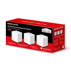 TP-Link Mercusys HALO H30G 1300Mbps Mesh Menzil Genişletici Router(3'lü PAKET)