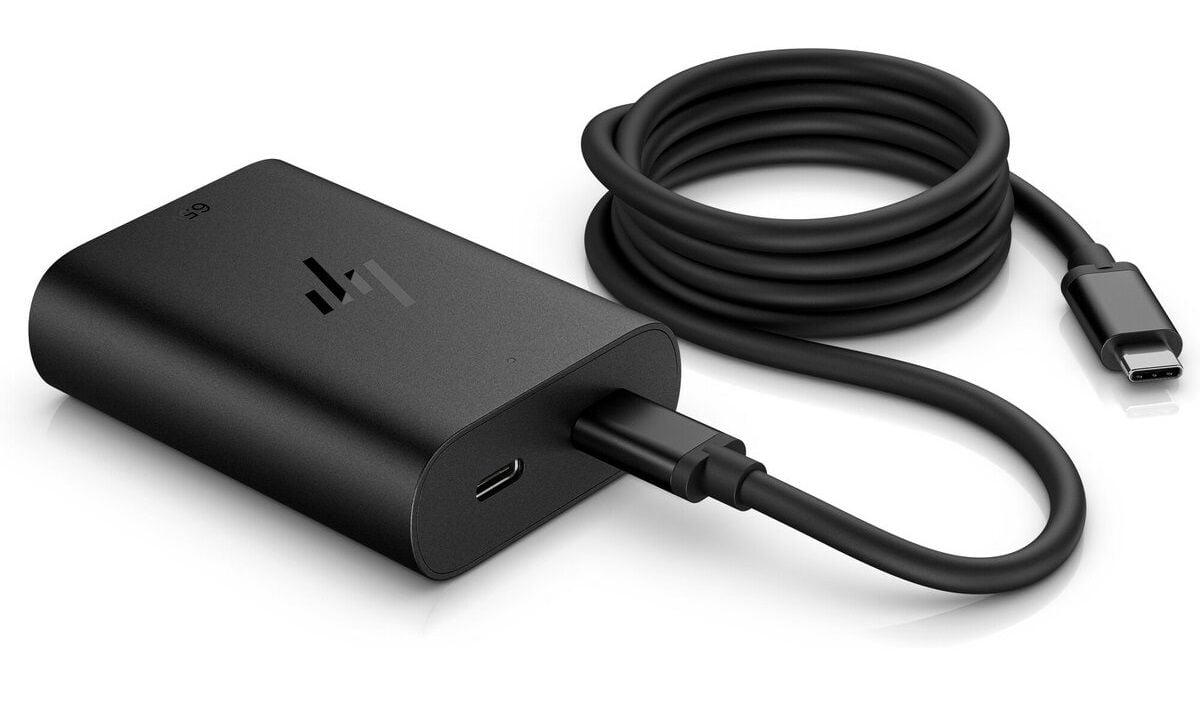 HP 65W GaN USB-C Dizüstü Bilgisayar Şarj Cihazı 600Q8UT