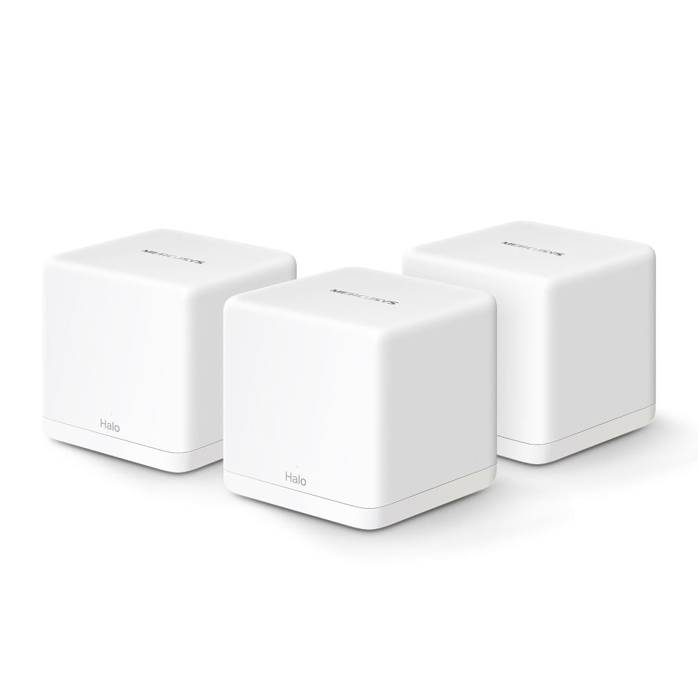 TP-Link Mercusys Halo H60X Çift Bantlı AX1500 Tüm Ev Mesh Wi-Fi 6 Sistemi (ÜÇLÜ PAKET