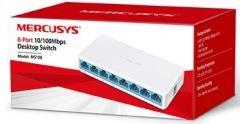 TP-Link Mercusys MS108 8 Port 10/100 Masaüstü Switch (Yönetilemez)