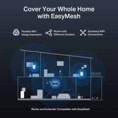 TP-Link Mercusys MR27BE BE3600 Dual Band Wi-Fi 7 Router