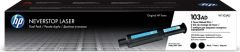 HP W1103AD (103AD) İkili Paket Siyah Orijinal Neverstop Laser Toner Dolum Seti