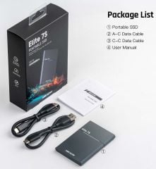 Hiksemi Elite 7S 1TB 2000MB/s Taşınabilir SSD HS-ESSD-Elite7S 1T