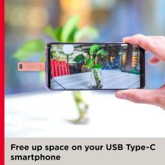 SanDisk Ultra Dual Drive Go 128GB SDDDC3-128G-G46PC USB & Type-C Flash Bellek Amber