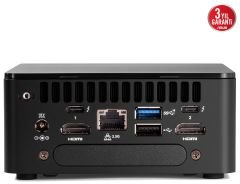 Asus NUC 12 Pro Tall Kit Intel Core i3-1220P (RAM Yok, Disk Yok) Mini PC 90AR00E1-M00030