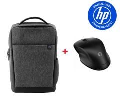 HP 255 Dual Bluetooth Kablosuz Mouse + HP Renew Travel Sırt Çantası
