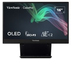 ViewSonic VP16-OLED 15.6 inç 1ms (Micro HDMI+Type-C) %100 DCI-P3 OLED Taşınabilir Profesyonel Monitör