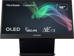 ViewSonic VP16-OLED 15.6 inç 1ms (Micro HDMI+Type-C) %100 DCI-P3 OLED Taşınabilir Profesyonel Monitör