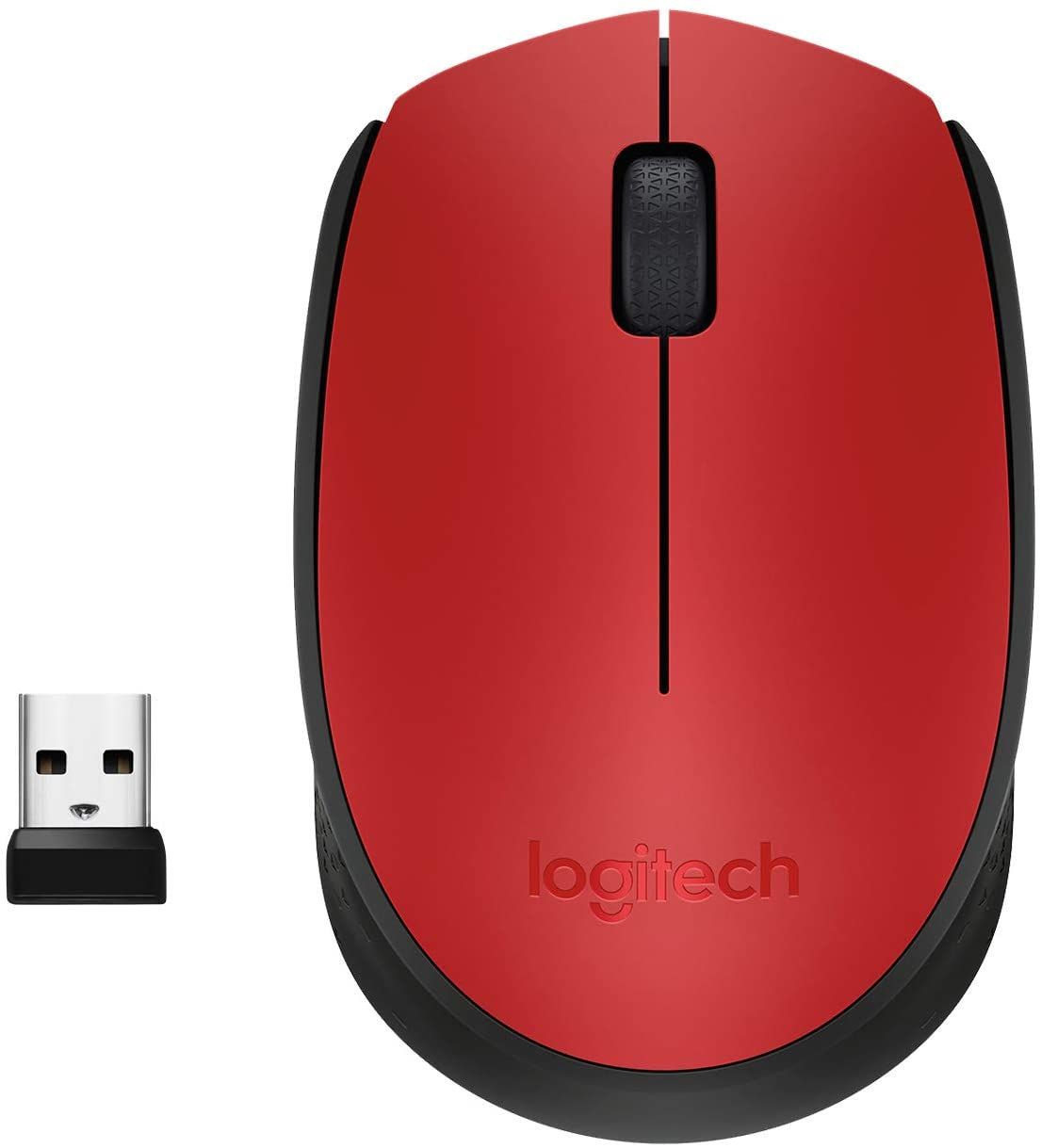LOGİTECH M171 KABLOSUZ MOUSE-KIRMIZI 910-004641