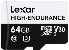 Lexar 64GB microSD 100MB/s Okuma 35MB/s Yazma Yüksek Dayanıklı Hafıza Kartı LMSHGED064G-BCNNG