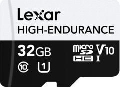 Lexar 32GB microSD 100MB/s Okuma 30MB/s Yazma Yüksek Dayanıklı Hafıza Kartı LMSHGED032G-BCNNG