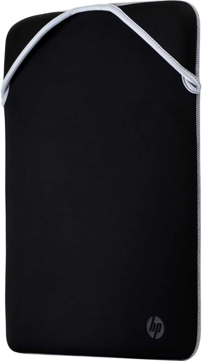 HP 15.6 inç Gümüş Ters Çevrilebilir Koruyucu Bilgisayar Kılıfı Siyah 2F2K5AA