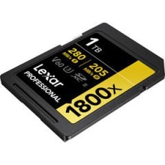 Lexar 1TB SD 1800X 280MB/s Okuma 205MB/s Yazma Profesyonel Hafıza Kartı LSD1800001T-BNNNG