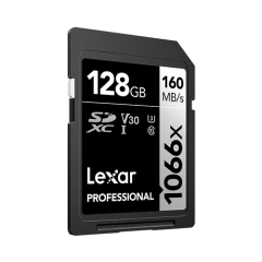 Lexar 128GB SD 1066X 160MB/s Okuma 120MB/s Yazma Hafıza Kartı LSD1066128G-BNNNG