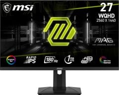 MSI MAG 274QRF QD E2 27'' WQHD FLAT RAPID IPS 180HZ 1MS FREESYNC PREMIUM GAMING MONİTÖR