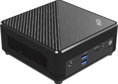 MSI CUBI N ADL-072XEU PROCESSOR N200 4GB RAM 128GB SSD DOS SIYAH MINIPC