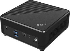 MSI CUBI N ADL-072XEU PROCESSOR N200 4GB RAM 128GB SSD DOS SIYAH MINIPC