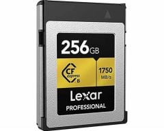 Lexar 256GB CFexpress Type-B 1750MB/s Okuma 1500MB/s Yazma Profesyonel Hafıza Kartı LCXEXPR256G-RNENG