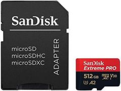 SanDisk Extreme Pro 512GB 200/140MB/s microSDXC UHS-I A2 V30