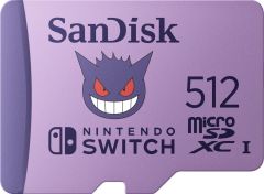 SanDisk Nintendo Switch Pokémon 512GB 100MB/s microSDXC Lisanslı Hafıza Kartı SDSQXAO-512G-GN6ZK