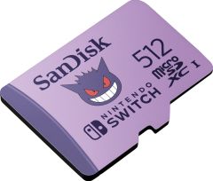 SanDisk Nintendo Switch Pokémon 512GB 100MB/s microSDXC Lisanslı Hafıza Kartı SDSQXAO-512G-GN6ZK