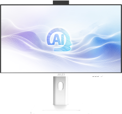 MSI MODERN AM273QP AI 1UM-075XTR ULTRA 7 155H 32GB DDR5 1TB SSD 27 WQHD DOS BEYAZ AIO PC