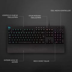 Logitech G G213 Oyuncu Klavyesi 920-008094 + Logitech G G102 Oyuncu Mouse 910-005823