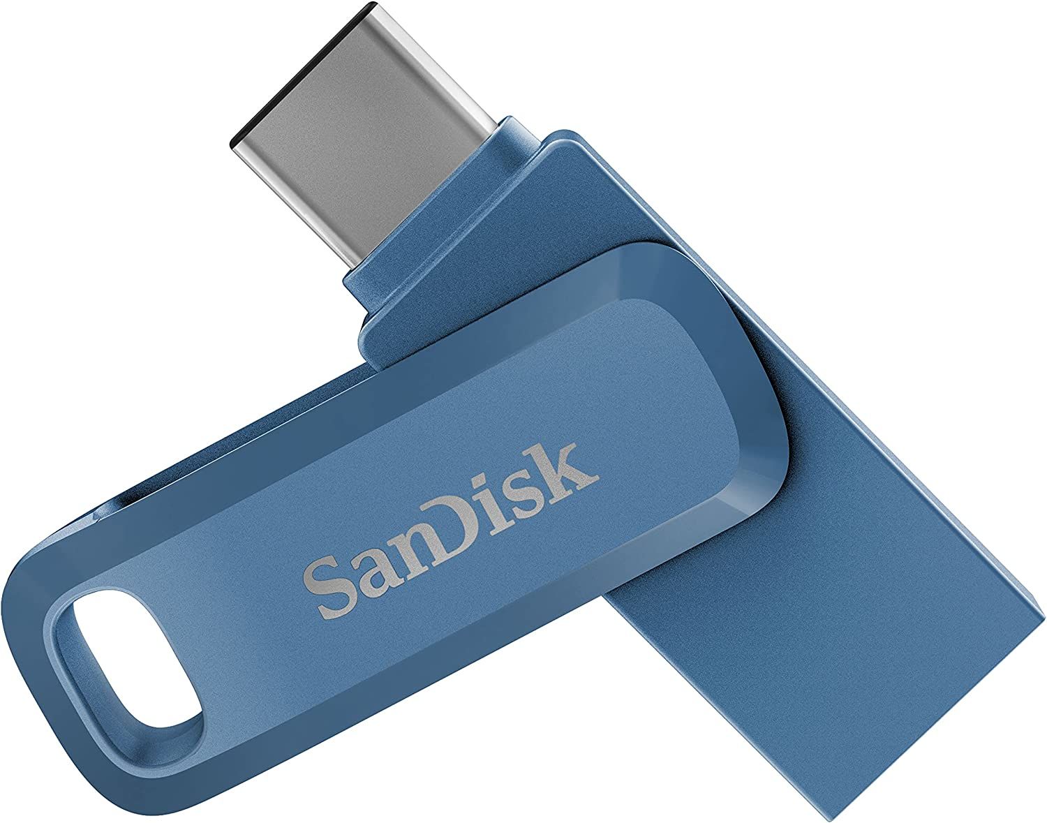 SanDisk Ultra Dual Drive Go 256GB SDDDC3-256G-G46NB USB & Type-C Flash Bellek Navy Blue