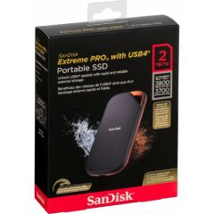 SanDisk Extreme PRO 2TB 3800MB/sn USB4 Taşınabilir SSD SDSSDE82-2T00-G25