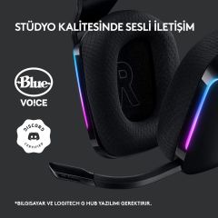 Logitech G G733 Lıghtspeed Kablosuz RGB Oyuncu Kulaklığı Siyah 981-000864