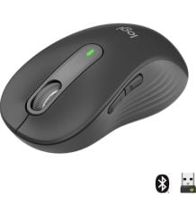 Outlet Logitech Signature M650 L Büyük Boy Kablosuz Siyah Mouse 910-006236