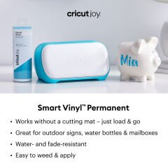 Cricut Joy Smart Vinil Kalıcı 13.9cmx3m Sarı 2009325