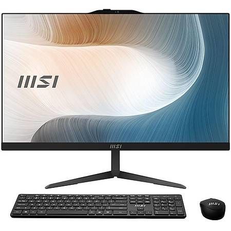 MSI MODERN AM242 12M-838XTR I5-1235U 16GB RAM 512GB SSD 23.8 FHD DOS NON-TOUCH SIYAH AIO PC
