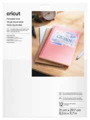 Cricut 2011883 Printable Vinil 21.5x28cm 12li· Paket Beyaz