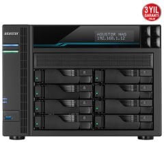 Asustor Lockerstor 8 AS6508T Intel C3538 8GB RAM 8 Yuvalı NAS Depolama Cihazı