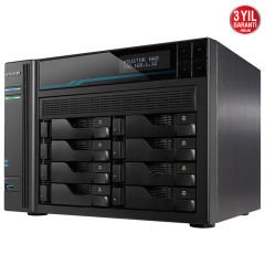Asustor Lockerstor 8 AS6508T Intel C3538 8GB RAM 8 Yuvalı NAS Depolama Cihazı