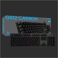 Logitech G G512 Clicky Mekanik Türkçe Oyun Klavyesi - Siyah 920-008947