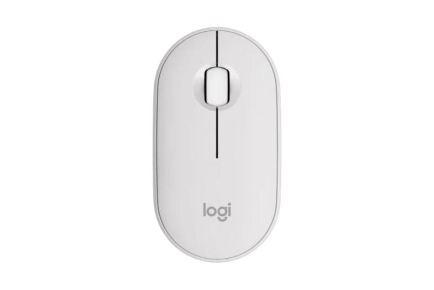 Logitech M350s Pebble 2 Kablosuz Sessiz Kompakt Mouse - Beyaz 910-007013