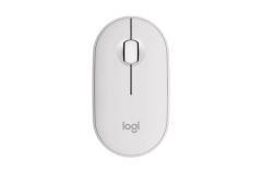Logitech M350s Pebble 2 Kablosuz Sessiz Kompakt Mouse - Beyaz 910-007013