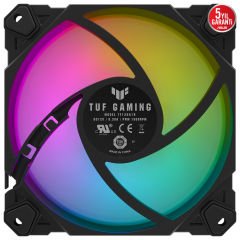 Asus TUF Gaming TF120 ARGB Fanı - ARGB Kontrollü Üçlü Kasa Fan Kiti 90DA0030-B09030