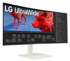 LG UltraWide 38WR85QC-W 38 inç QHD+ 144Hz 1ms Asansör NVIDIA G-SYNC IPS Curved Gaming Monitör